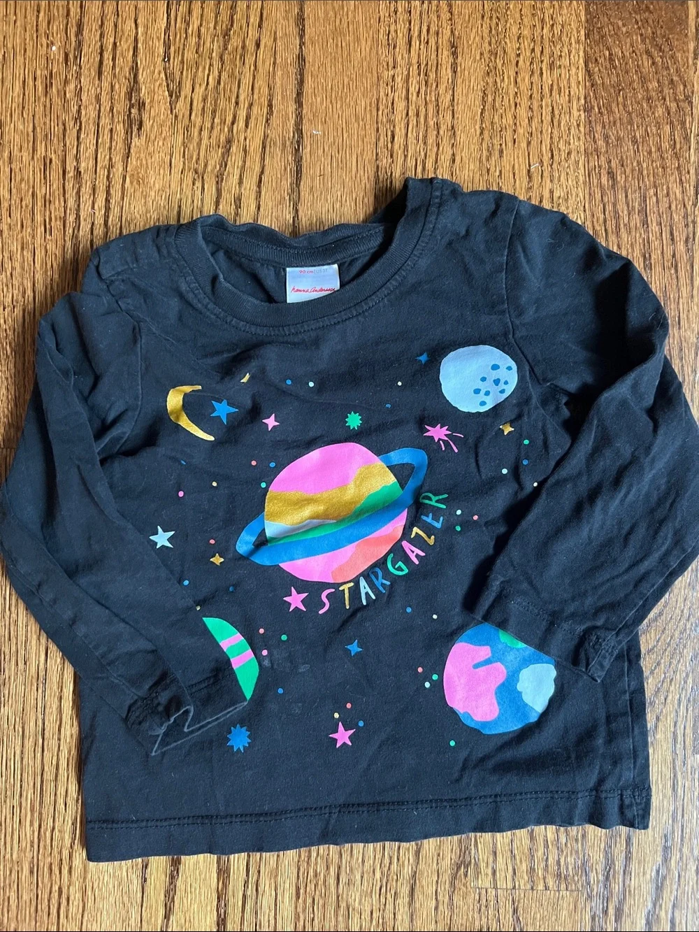 Girls Multi-Piece Outfit Lot - Long Sleeve Tees & Pants-Pink Flared, Black Jeans